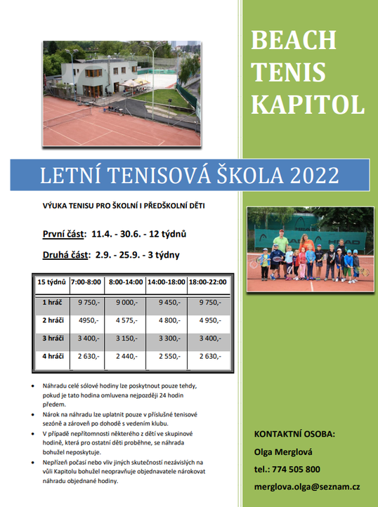 Tenisová škola Letní sezóna 2022 - leták Kapitol.png