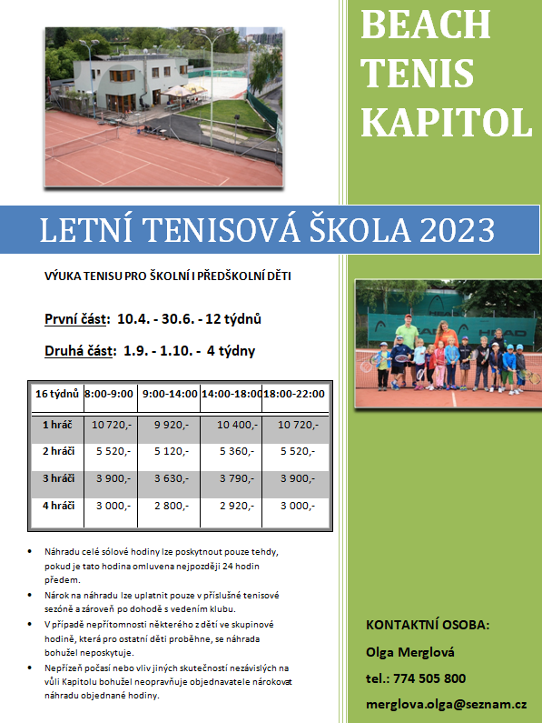 Tenisová škola Kapitol - letní sezóna 2023 - leták.png